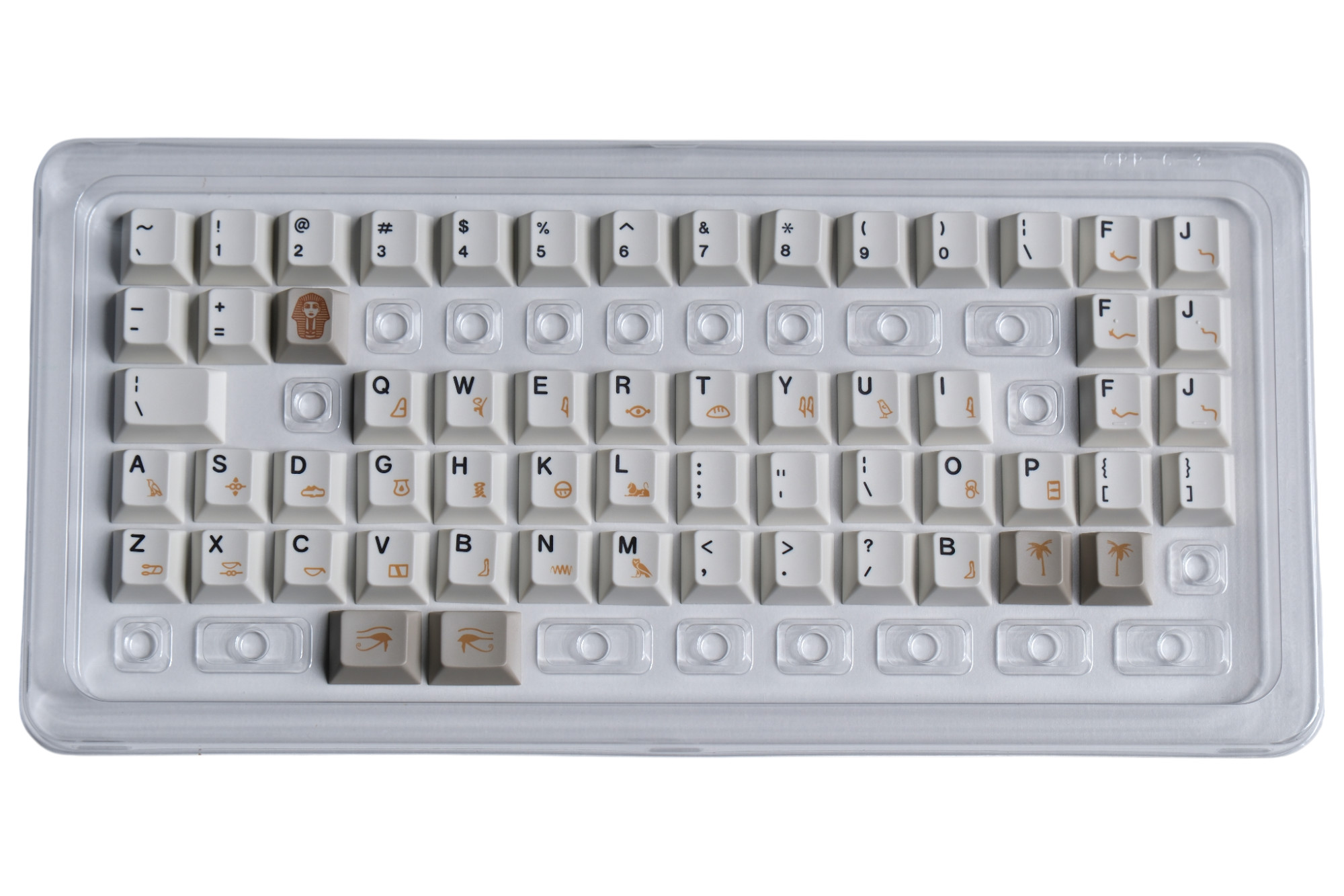 Hammerworks Alphas Zhuyin Blue (R6) Keycap Kit · Milktooth